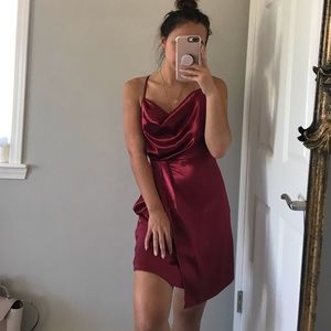 nakd red dress